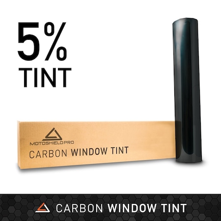 Carbon Window Tint Film For Auto, Car, Truck , 5% VLT (60” In X 100’ Ft Roll)